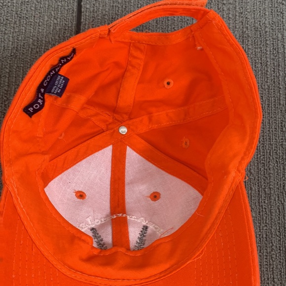 Police Athletic League Huntington Baseball Hat Unisex Adjustable Orange Cap - Picture 12 of 13